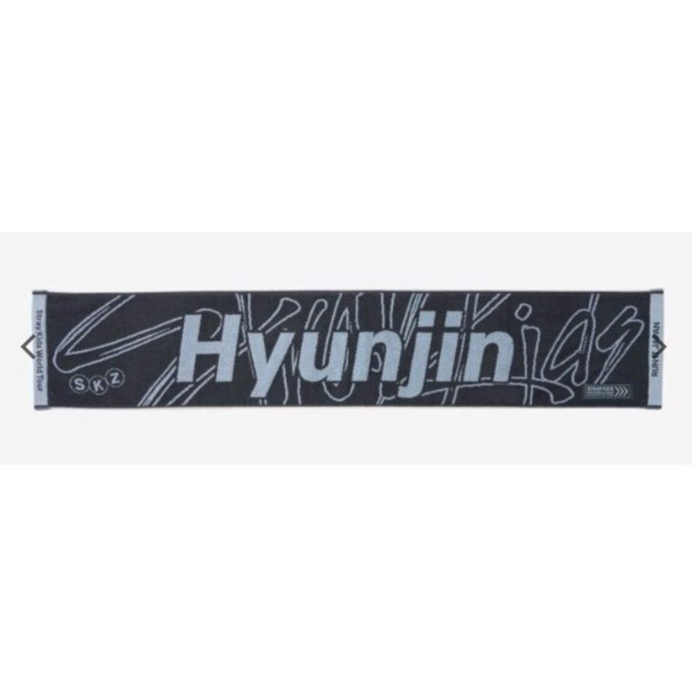 STRAY KIDS Hyunjin Official Japan World Tour Muffler Towel-LAST ONE
